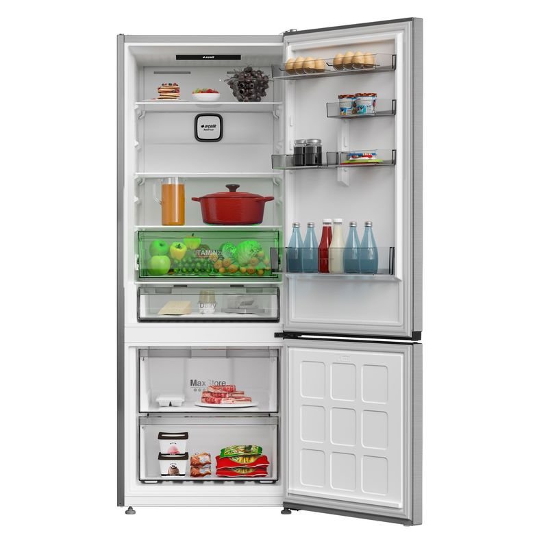 Arçelik 270475 EI Kombi No Frost Inox Buzdolabı - Görsel 4