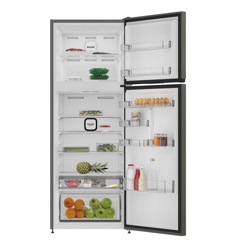 Arçelik 570476 MG Çift Kapılı No Frost Gri Buzdolabı - Görsel 2