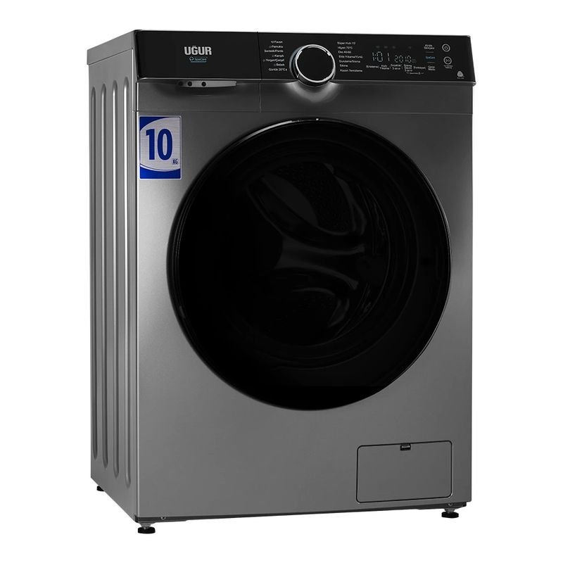 Uğur UCM 21014 G101 10 Kg 1350 Devir Gri Çamaşır Makinesi